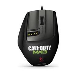 LOGITECH myš G9x CoD MW3 edition Gaming Mouse, USB, herní