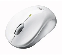 Logitech myš V470 Cordless Laser Mouse Bluetooth, white, pro notebooky