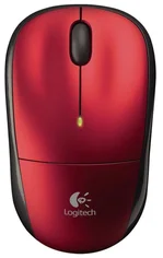 Logitech myš Wireless Mouse M215 nano červená, USB, bezdrátová pro notebooky