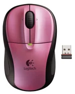 LOGITECH myš Wireless Mouse M305 (Dusty Rose), růžová, bezdrátová