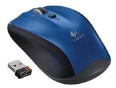 LOGITECH myš Wireless Mouse M515 Blue-modrá, USB, bezdrátová