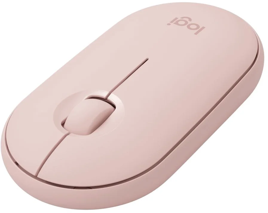Logitech Oblázek M350 Wireless Mouse Rose 910-005717