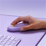 Logitech Pebble M350 Wireless Mouse Lavender Lemonade