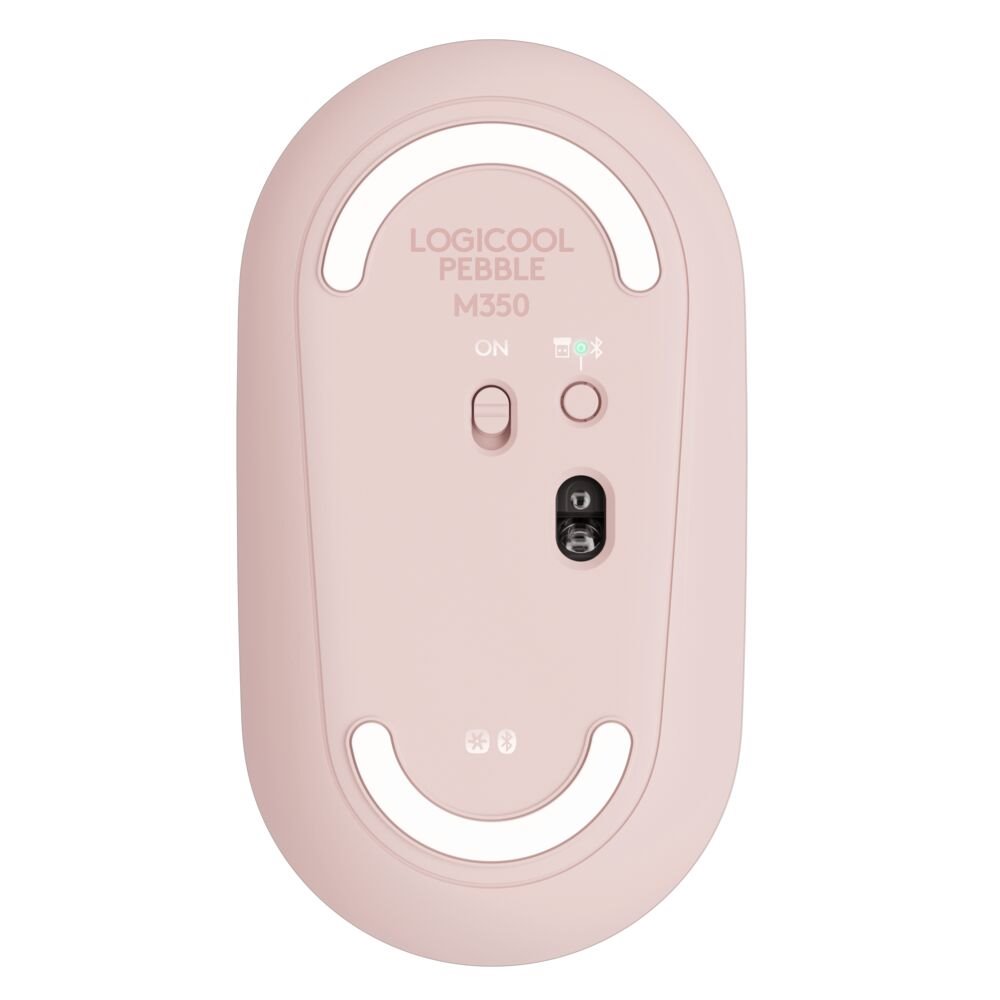 Logitech Pebble M350 Wireless Mouse Rose