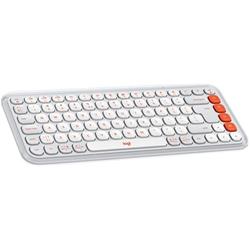 Logitech POP ICON KEYS, biela, US INT'L