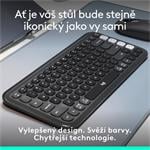 Logitech POP ICON KEYS, grafitová , US INT'L