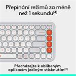 Logitech POP ICON KEYS, White, US INT'L