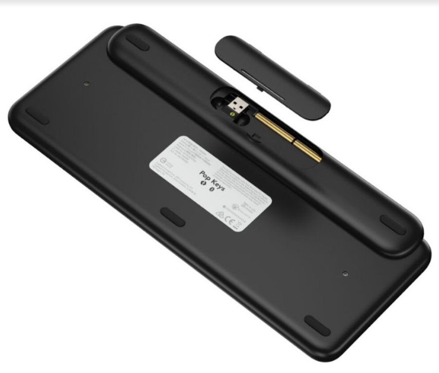 Logitech Pop klávesnica, čierno-zlatá 920-010735