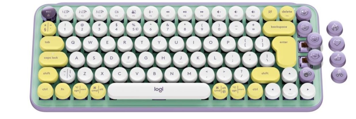 Logitech Pop klávesnice, fialová