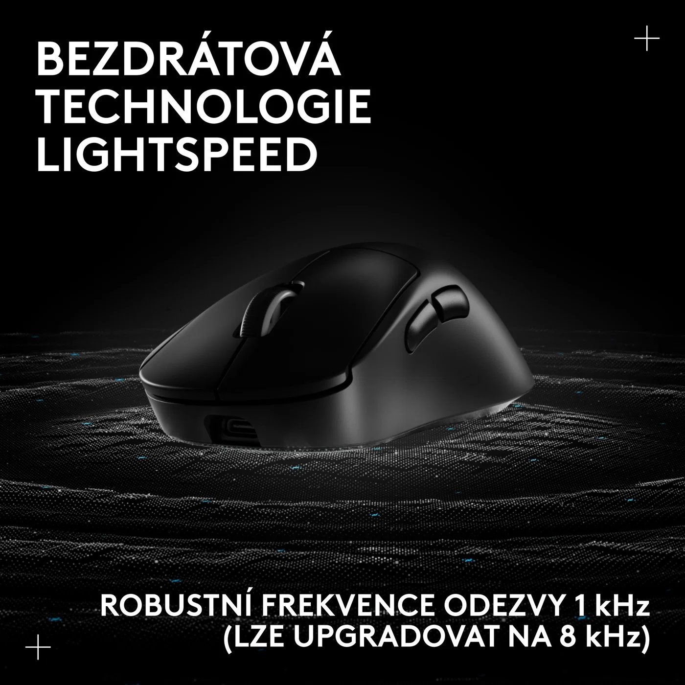 Logitech PRO X Superlight 2 DEX SE, černá