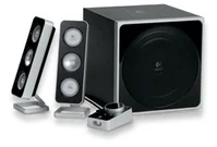 Logitech reproduktory Z-4e, 40W RMS, black, zvukový systém 2.1