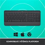 Logitech Signature K650 Wireless grafitová