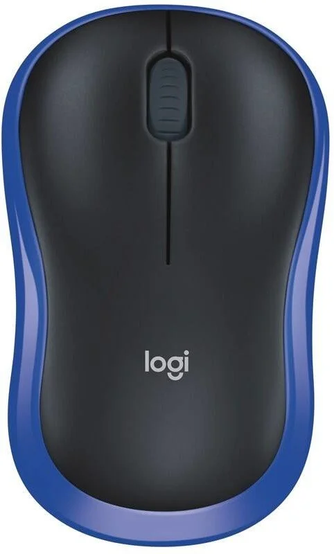Logitech Wireless M185 čierno/modrá 910-002236