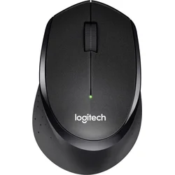 Logitech Wireless M330 Silent Plus černá