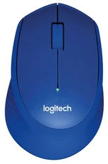 Logitech Wireless M330 Silent Plus modrá
