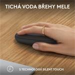 Logitech Wireless Pebble mouse 2, M350s, grafitová