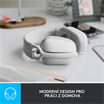 Logitech Zone Vibe 100, sivobiela