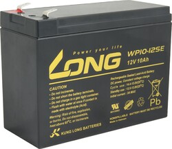 LONG batéria 12V 10Ah F2 DeepCycle (WP10-12SE)