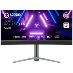 LORGAR 34 – herný zakrivený monitor, miniLED