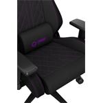 LORGAR CHA41, Ergonomic Gaming Chair Advanced, Černá/fialová