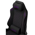 LORGAR CHA41, Ergonomic Gaming Chair Advanced, Černá/fialová
