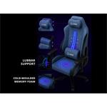 LORGAR CHA41, Ergonomic Gaming Chair Advanced, Černá/fialová