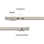 MacBook Air 13, čip M4 10-jadrový CPU/8-jadrový GPU, 16 GB, 256 GB SSD - Starlight