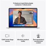 MacBook Air 15,M4 16GB,512GB SSD - strieborný
