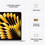 MacBook Air 15 M4 512GB Hvězdně bílý