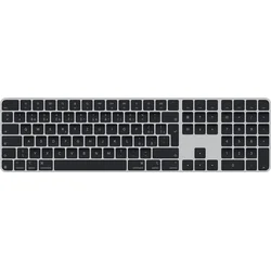 Magická klávesnica Apple s Touch ID a numerickou klávesnicou,CZ, čierne klávesy