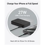 Magnetická bezdrôtová power banka Anker 633 10000 mAh, čierna (A1654G11)