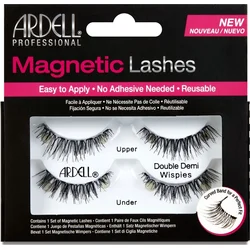 Magnetické riasy Ardell Double Demi Wispies - čierne
