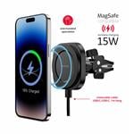 Magnetický držiak Swissten MagStick Compact s funkciou nabíjania