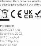 Magnetický kábel Swissten pre Apple Watch, USB-C, 1,2 m, biely