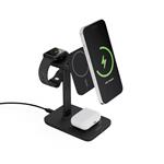 Magnetický nabíjací stojan Spello 3v1 (MagSafe) - čierny