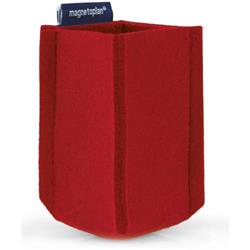 Magnetoplan magnetoTray ecoAware magnetický držiak na fixky červený