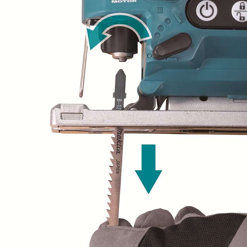 MAKITA Aku bezuhlíková přímočará pila Li-ion LXT 18V,bez aku Z