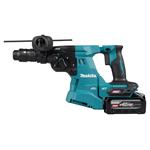 MAKITA Aku kladivo s výměnným sklíčidlem a AWS Li-ion XGT 40V/4,0Ah,Makpac