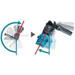 Makita Aku kladivo SDS-Plus s AWS Li-ion XGT 40V, bez aku   Z