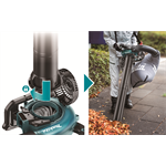 Makita Aku UB003GZ ofukovač/vysavac Li-ion XGT 40V,bez aku   Z
