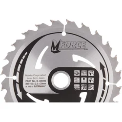 Makita B-08006 pilový kotouč 165x20 24T