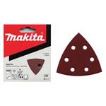 MAKITA brúsny papier na suchý zips 94x94x94mm 6 otvorov K180 10ks