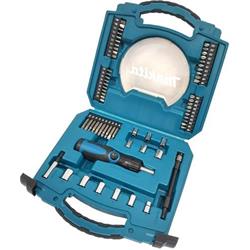 Makita D-42020 sada bitov a 1/4" nástrčiek so skrutkovačom, 65 kusov
