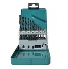 Makita D-54019 sada vrtákov do kovu HSS-G 1,5/2/2,5/3/3,2/3,5/4/4,5/5/5,2/5,5/6/6,5mm, 13ks