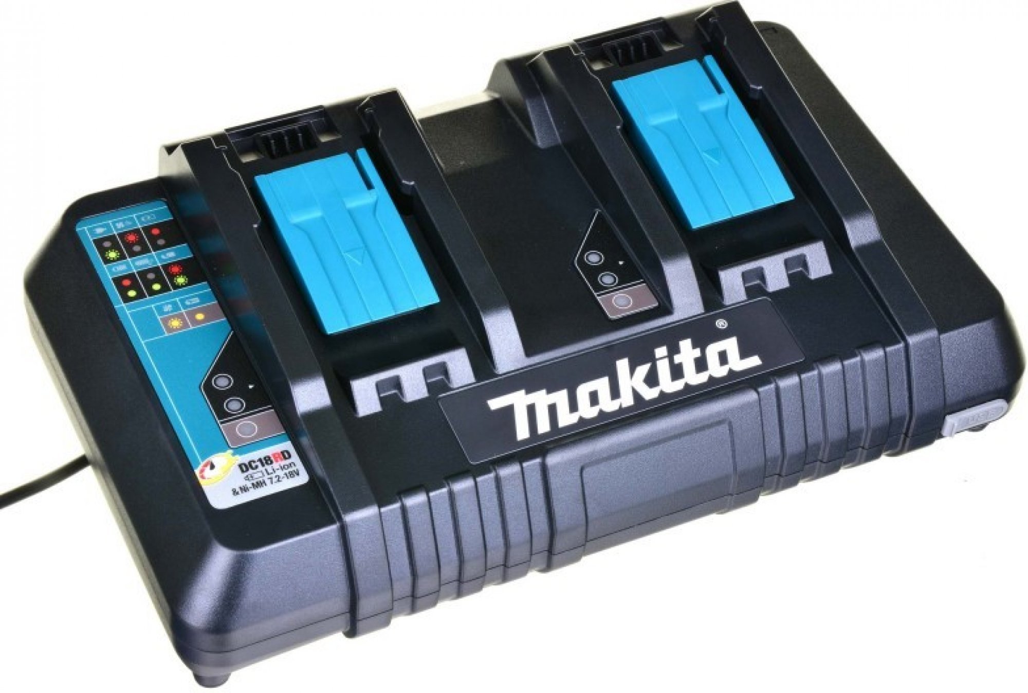 Makita DC18RD nabíječka dvojnásobná Li-ion LXT, 14,4-18V