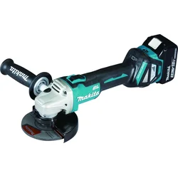 Makita DGA511RFJ Aku uhlová brúska s reguláciou 125mm Li-ion LXT 18V/3,0Ah,Makpac