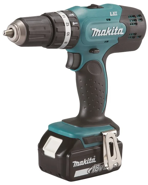 Makita DHP453RFX8 Aku príklepový skrutkovač Li-ion LXT 18V/1x3,0 Ah