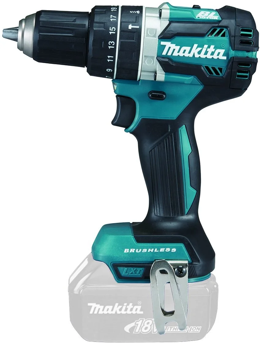 Makita DHP484Z Aku bezuhlíkový příklepový šroubovák Li-ion LXT 18V, bez aku Z