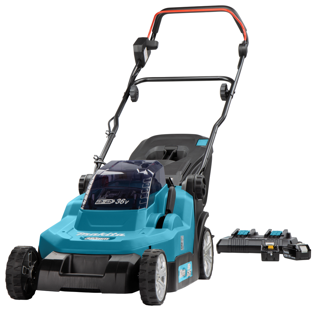 MAKITA DLM382PT2 Aku sekačka 380mm Li-ion 2x18V/5,0Ah LXT