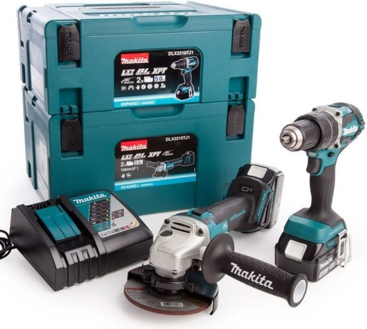 Makita DLX2210TJ1 (Aku sada DGA506+DHP484)